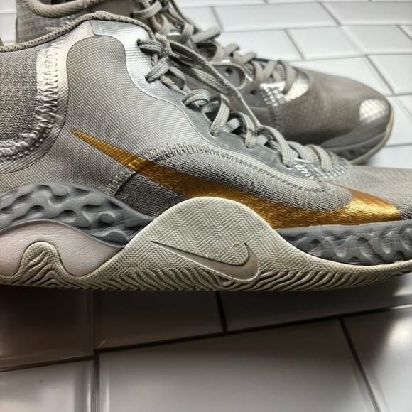 Nike Renew Elevate 'Metallic Silver Gold size 12 - Picture 12 of 12